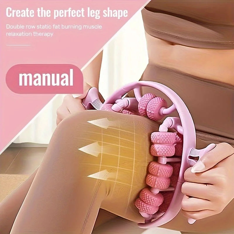 Dual Row Muscle Massage Roller