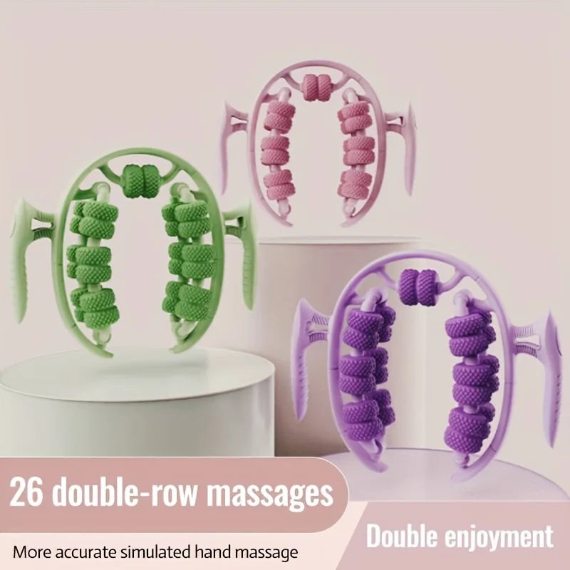 Dual Row Muscle Massage Roller